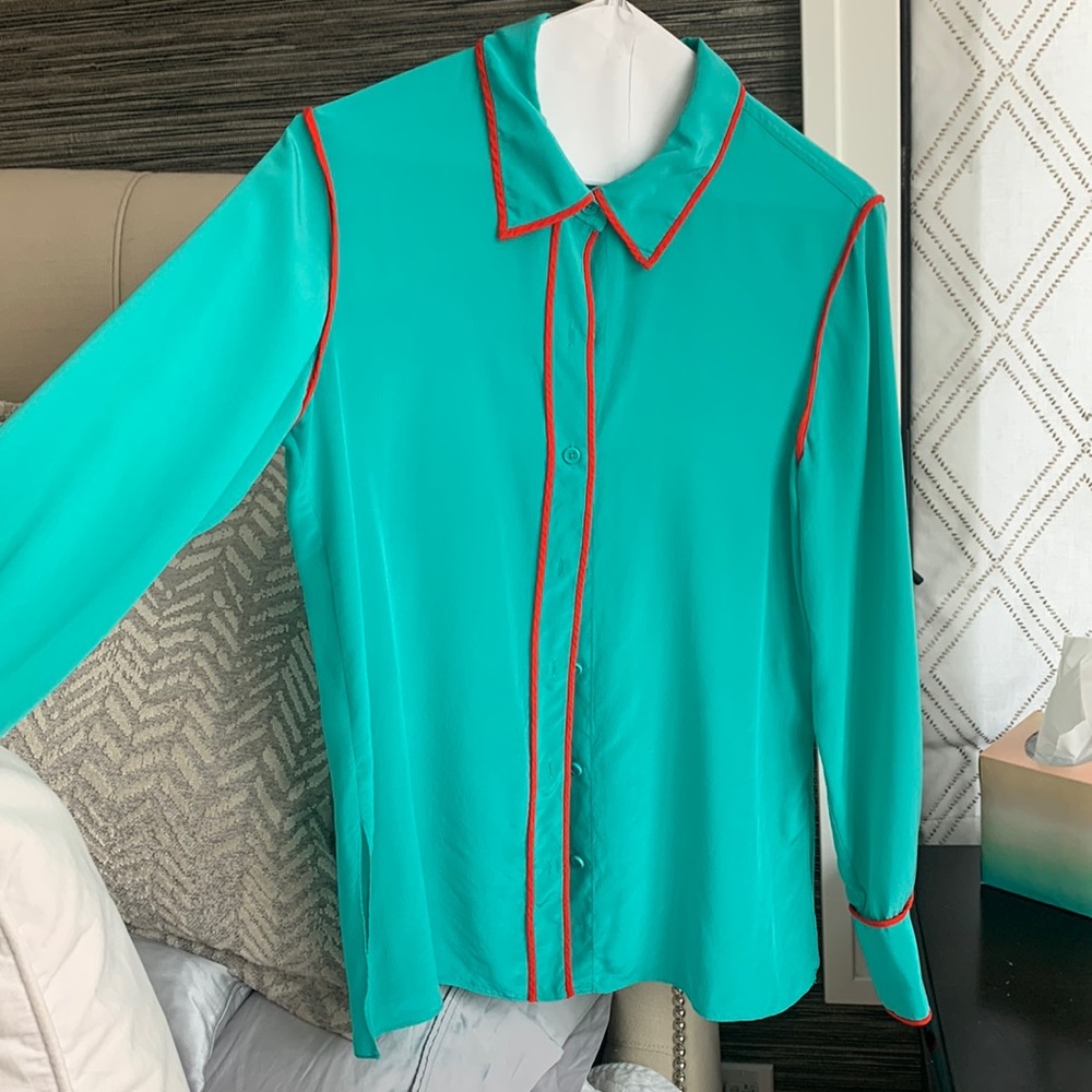 Diane VonFurstenberg blouse- worn twice